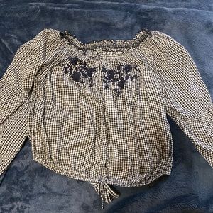 womens hollister blouse